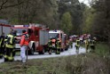 Waldbrand Wahner Heide Troisdorf Eisenweg P215